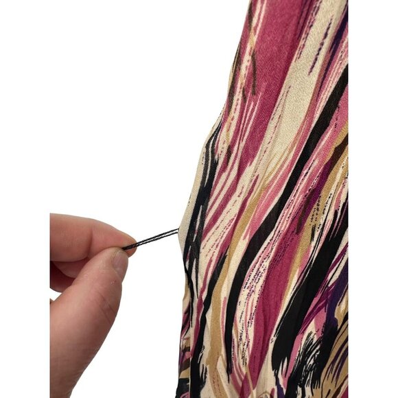 Lane Bryant Short Sleeve Button Front Blouse Size 26/28W - Picture 3 of 8